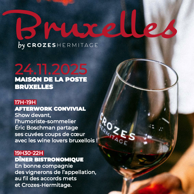 Dégustation, afterwork, dîner... les vignerons font l’événement à Bruxelles ! 