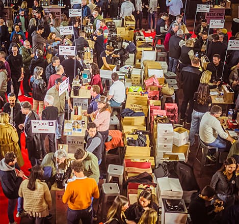 Ambiance bouteilles de vins Crozes-Hermitage, le grand week-end